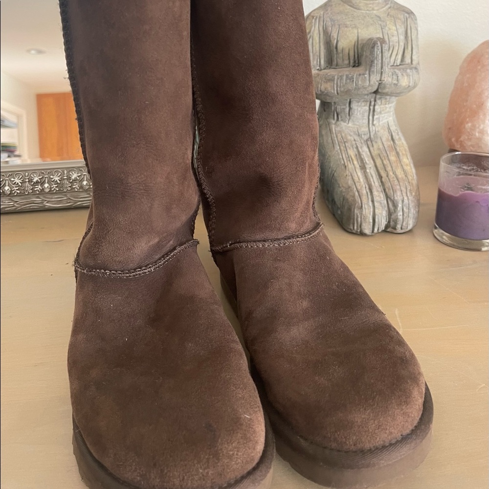 Chocolate brown UGGS, size 8
